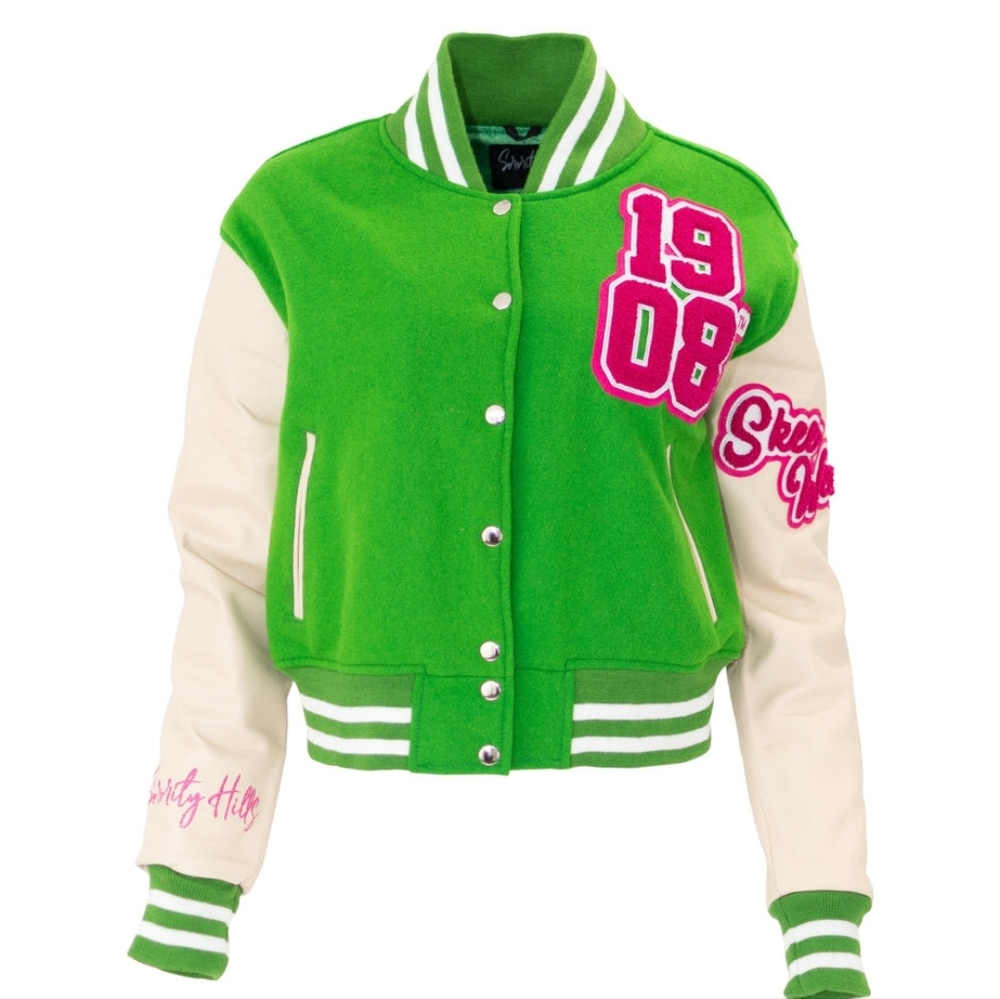 AKA | 1908 Leather Varsity Jacket
